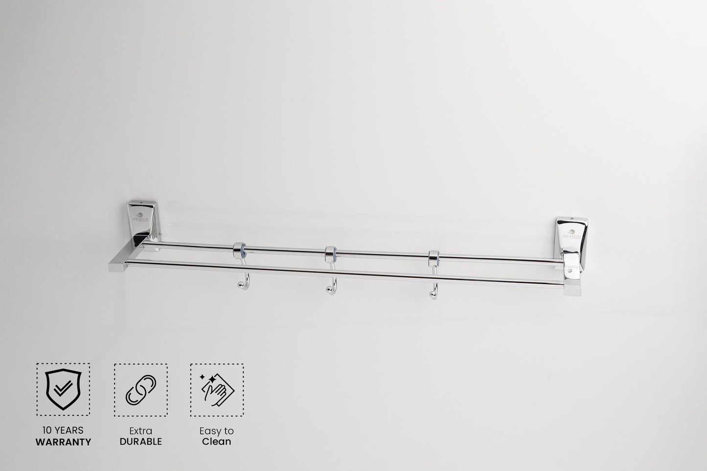 Double Towel Bar | Nexus Series