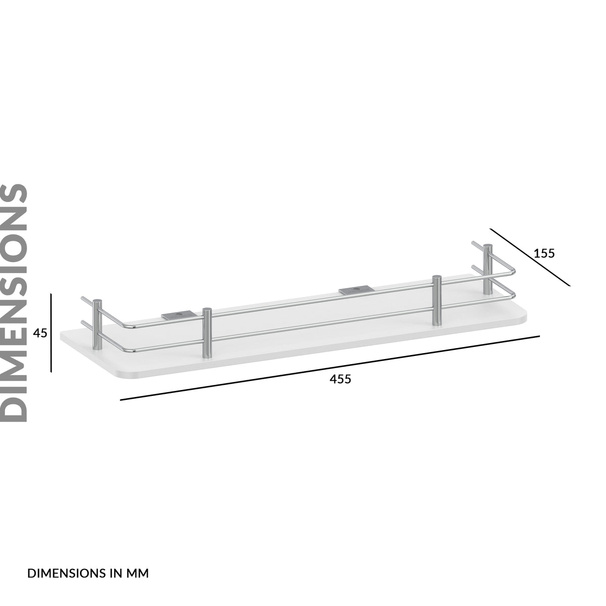 Acrylic Shelf | Rock