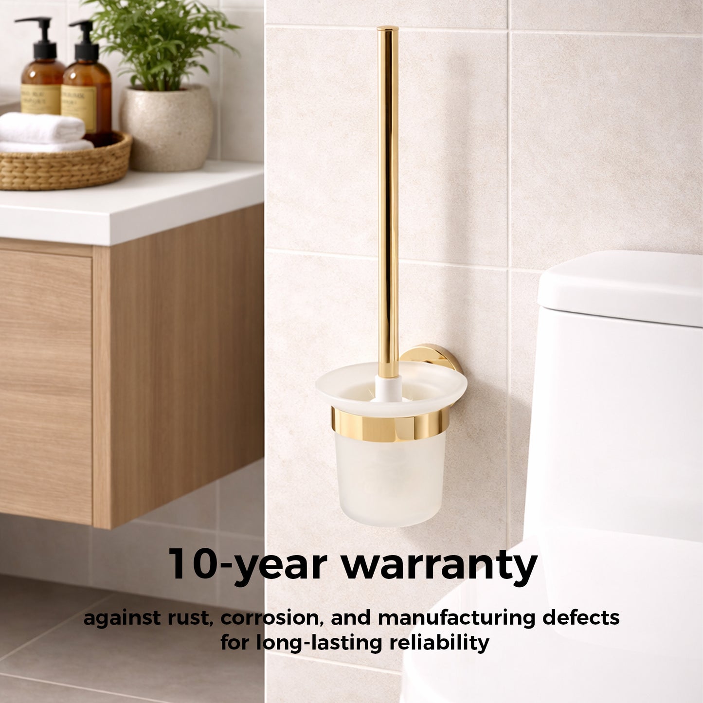 Toilet Brush Holder | Round