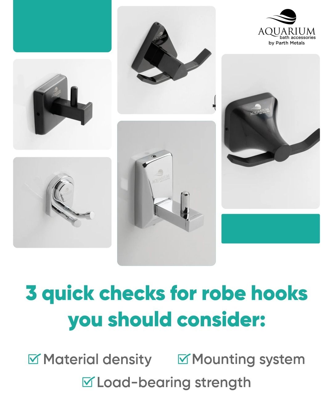 Robe Hooks Built for Real Weight