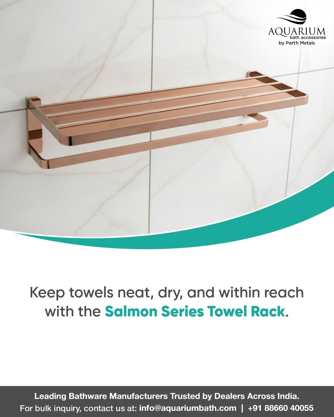 Redefining the Role of a Towel Rack – Aquarium Bath Accessories