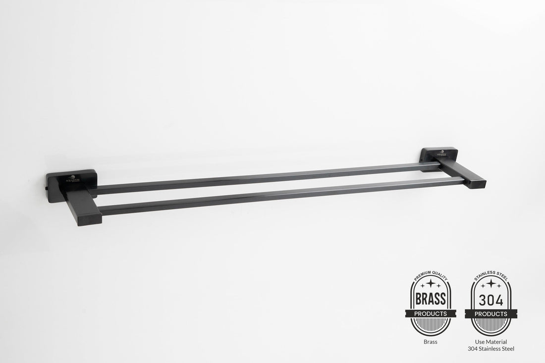 Double Towel Bar – More Space, Less Hassle