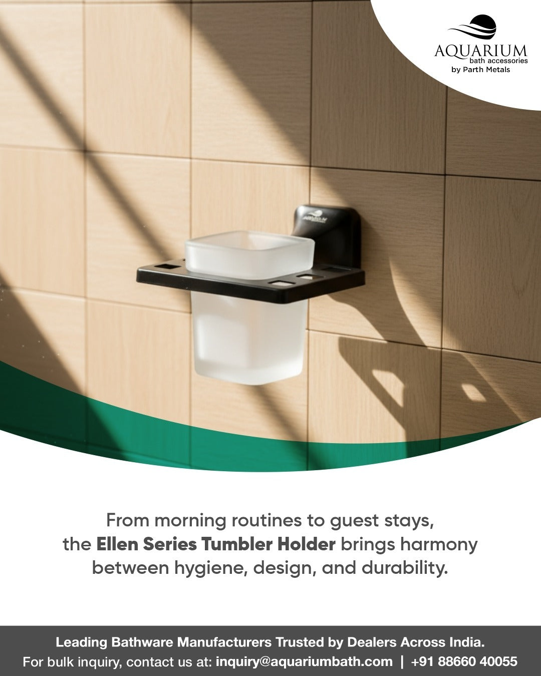Small Accessory, Big Difference — The Ellen Series Tumbler Holder.