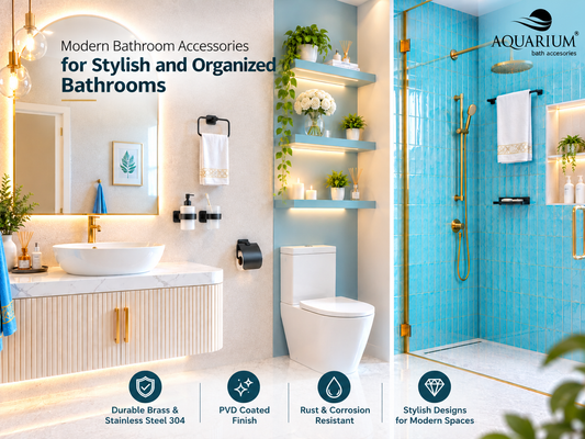 Create a Stylish Bathroom with Functional Accessories