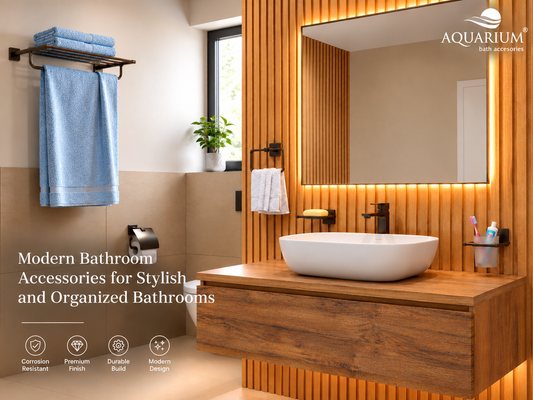 Modern Bathroom Accessories for Stylish and Organized Bathrooms