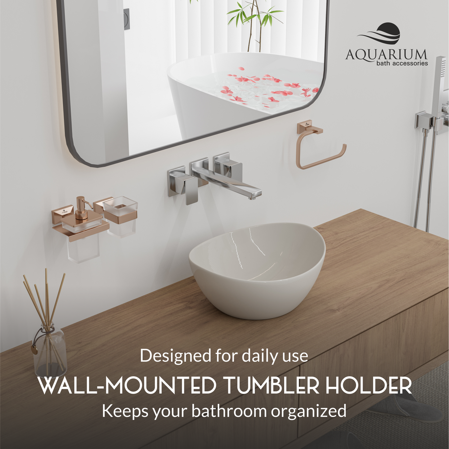 Tumble Holder | Glass | Brill Series