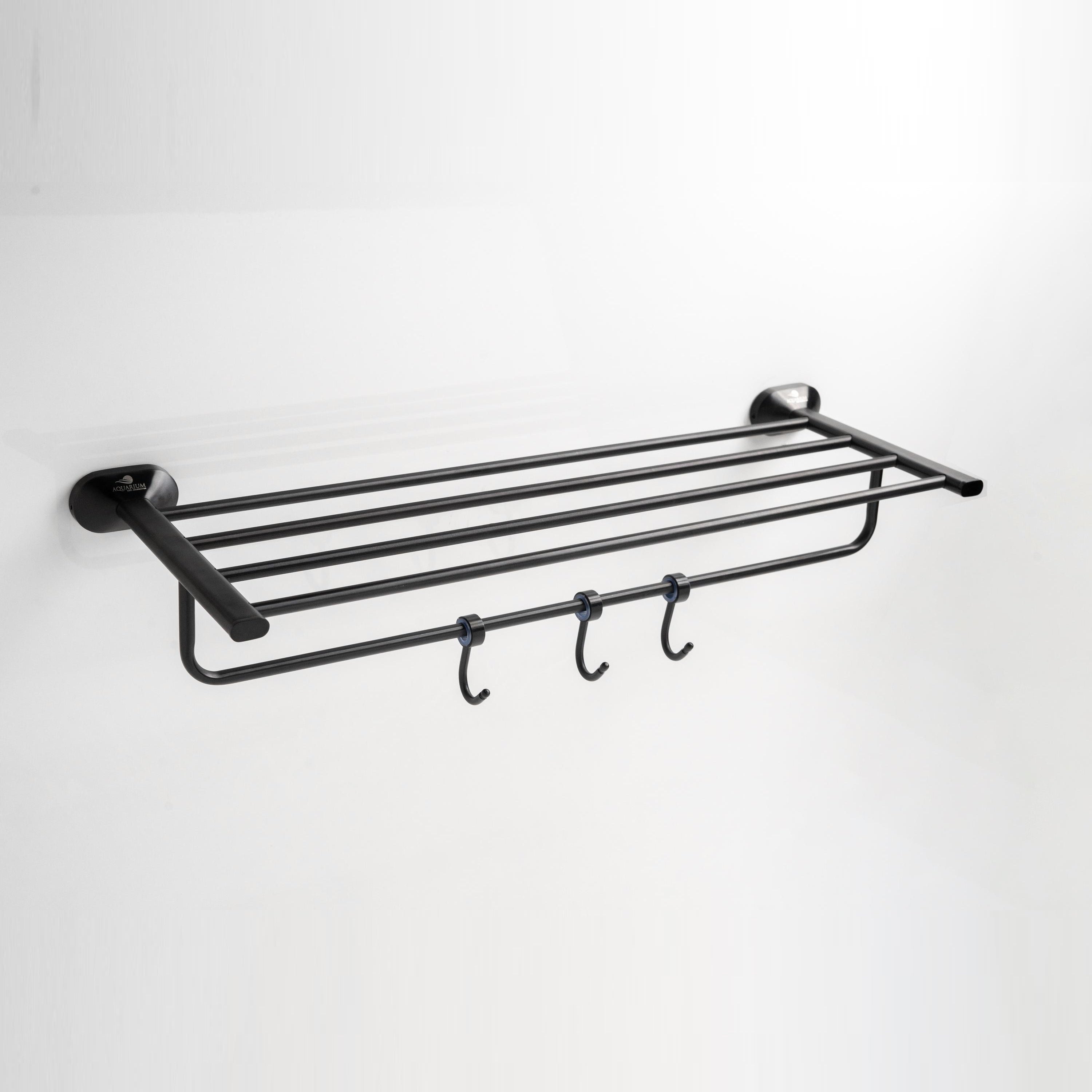 Towel Rack With Hook | Spot Series – Aquarium Bath Accessories