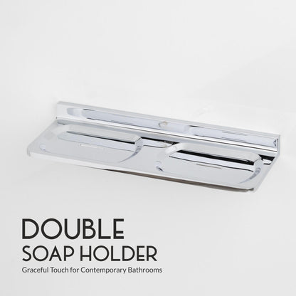 Double Soap Holder| Salmon Series