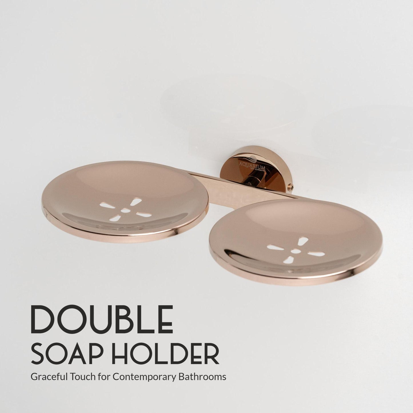 Double Soap Holder | Ruby Series