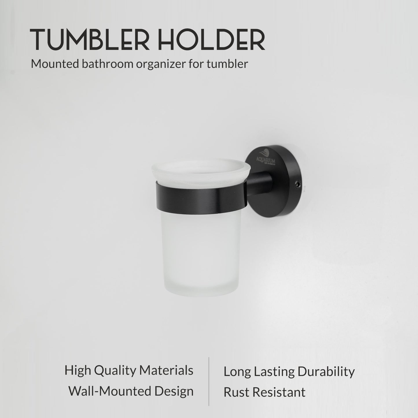 Tumble Holder | Glass | Ruby Series