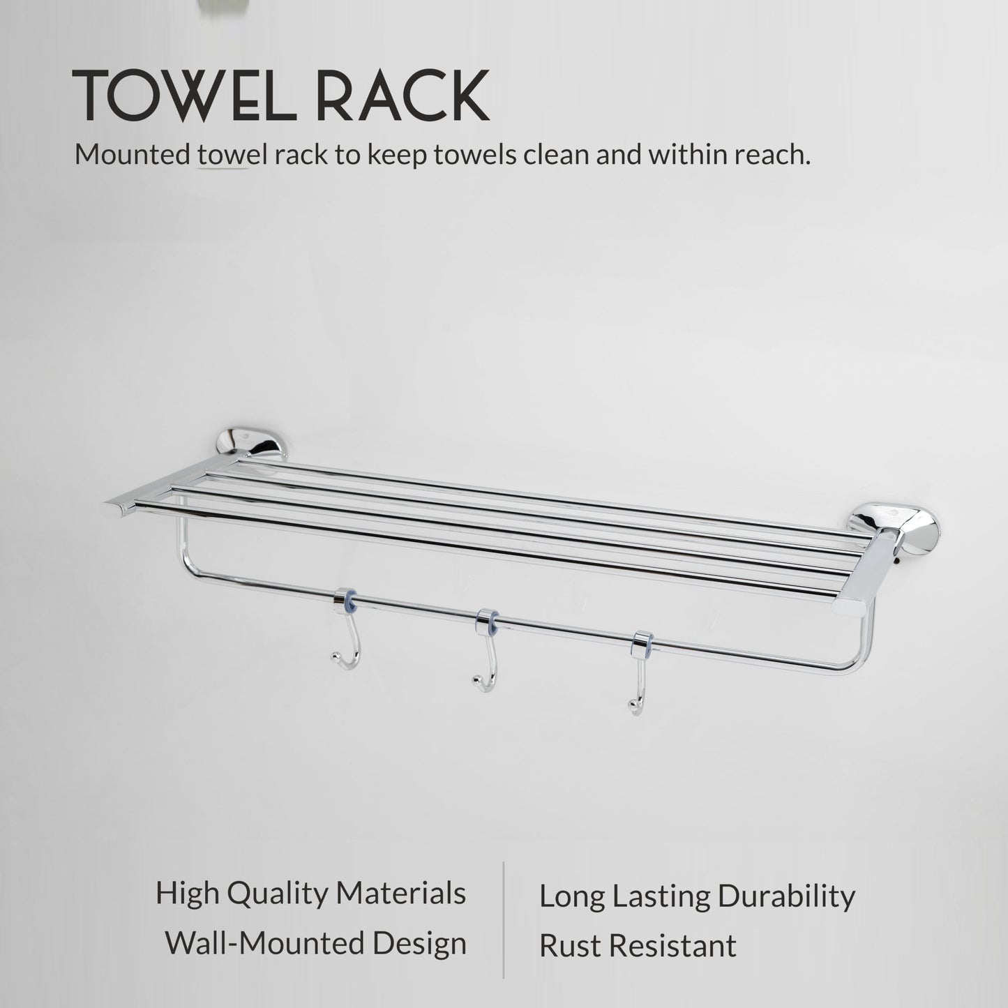 Towel Rack With Hook | Spot Series