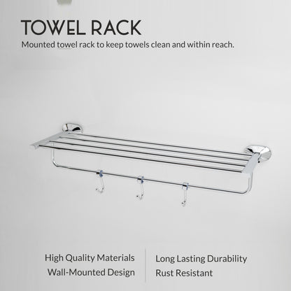 Towel Rack With Hook | Spot Series