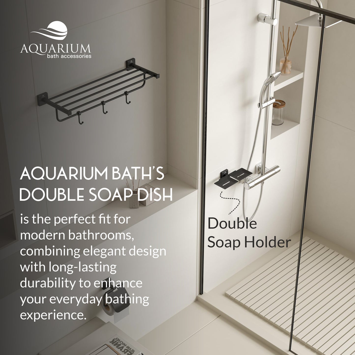 Double Soap Holder | Astro Series