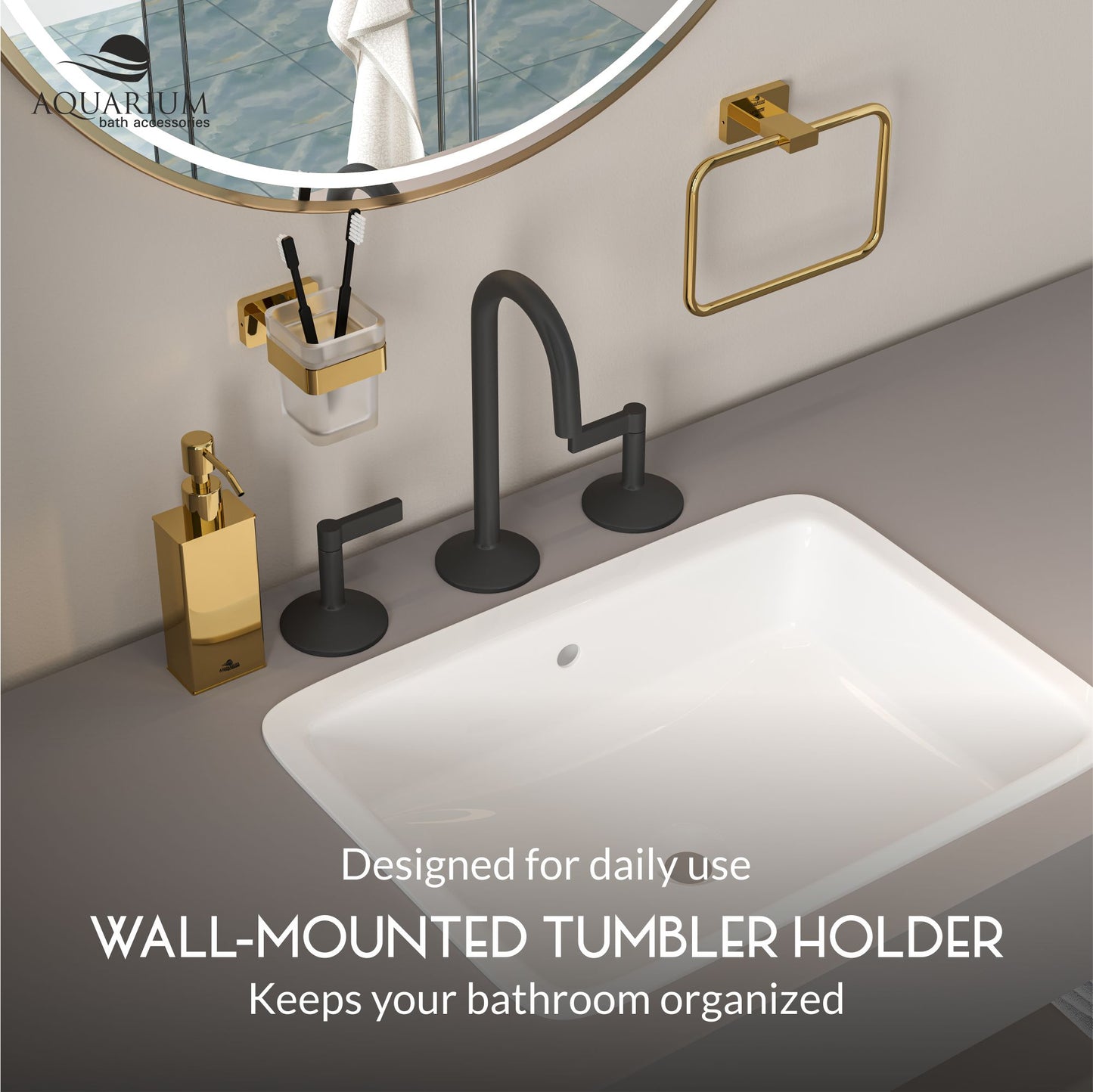 Tumble Holder | Glass | Silk Series