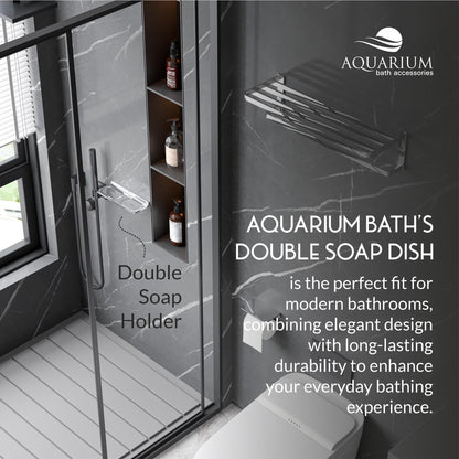 Double Soap Holder| Salmon Series