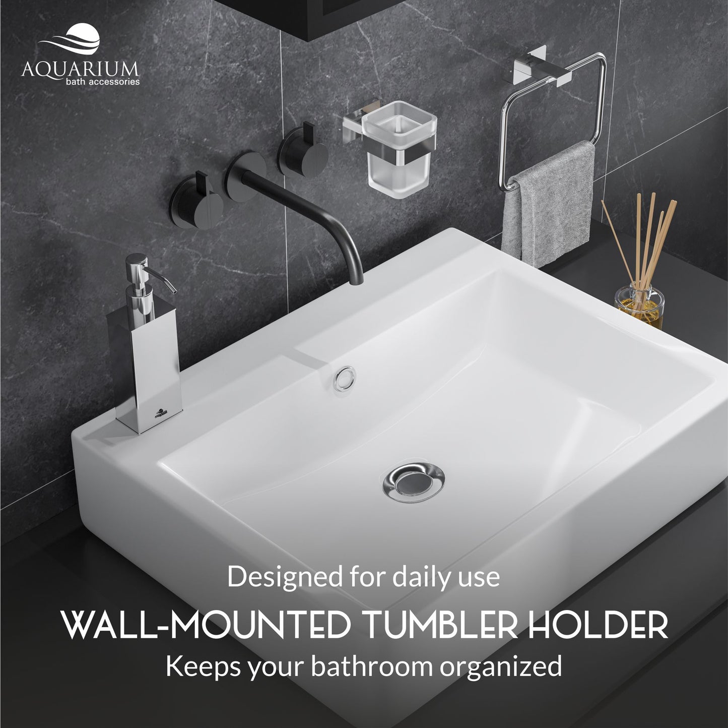 Tumble Holder | Glass | Silk Series