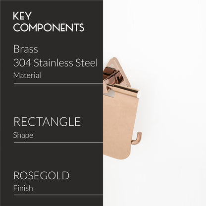 Paper Holder With Lid | Rosy Series