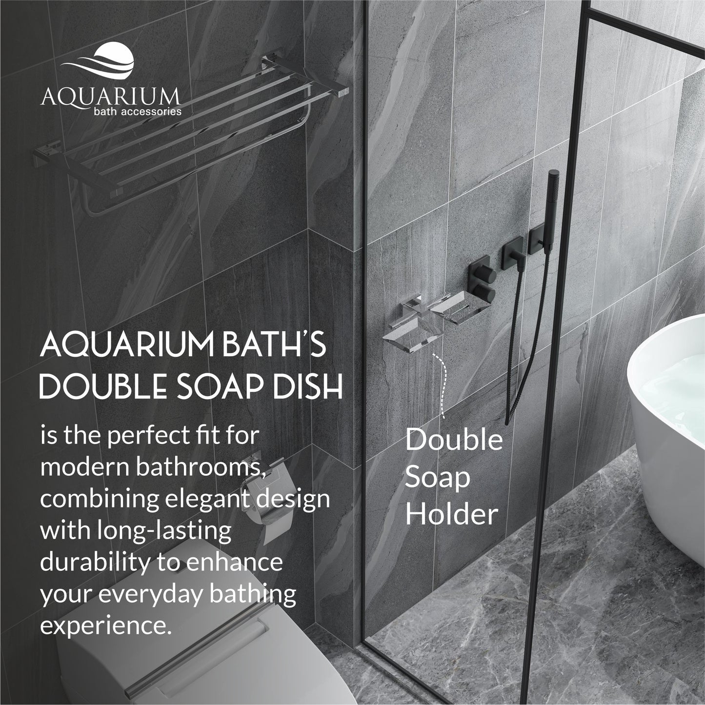 Double Soap Holder | Silk Series