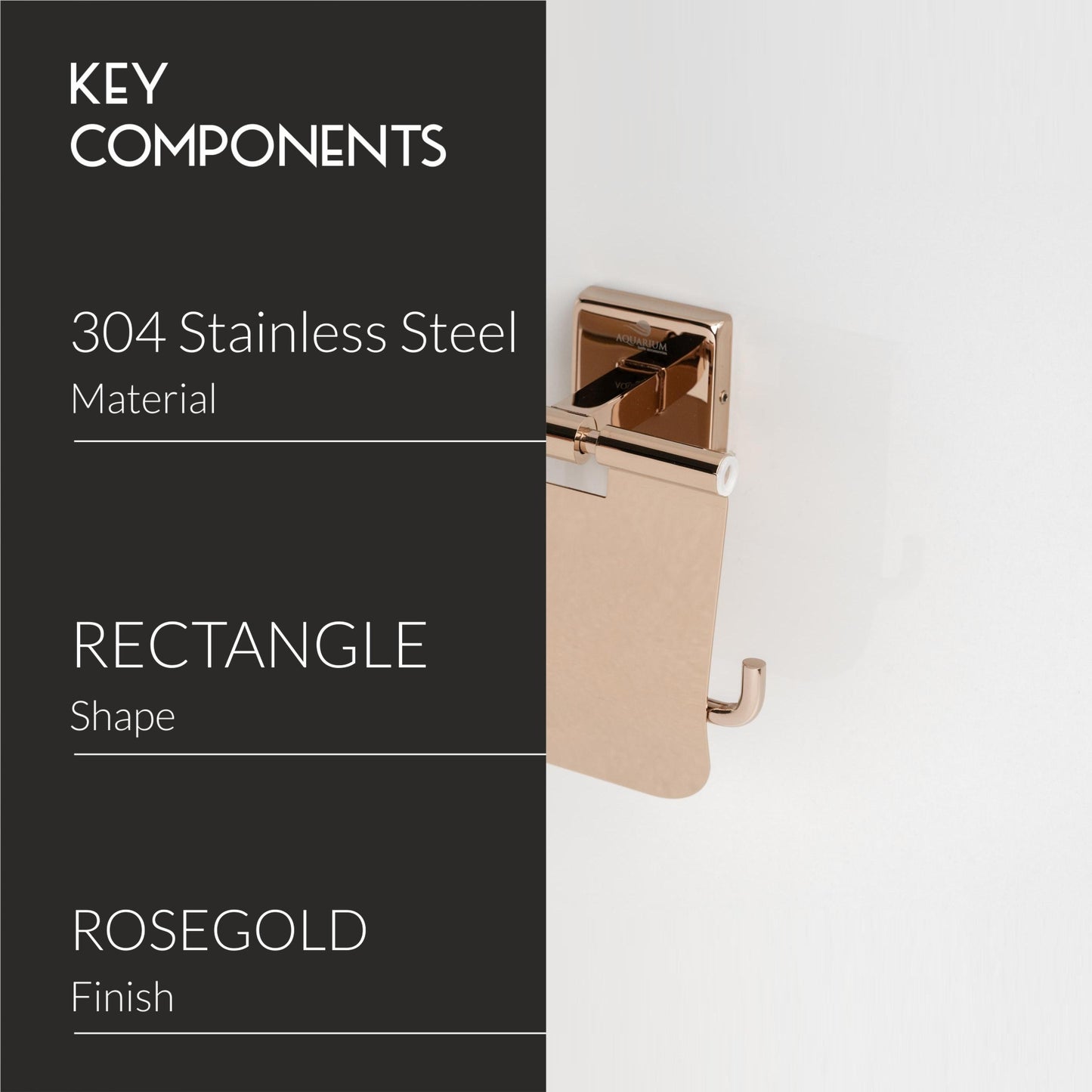 Paper Holder | 304 Stainless Steel | Bathroom Organizer | Astro Series