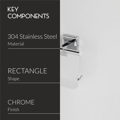 Paper Holder | 304 Stainless Steel | Bathroom Organizer | Astro Series