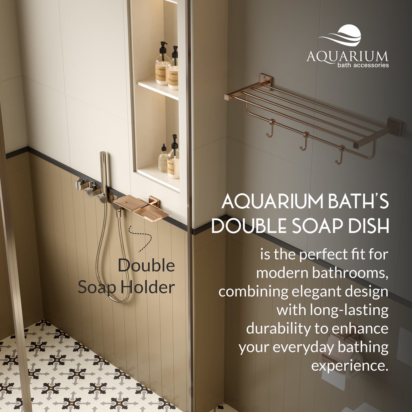 Double Soap Holder | Astro Series