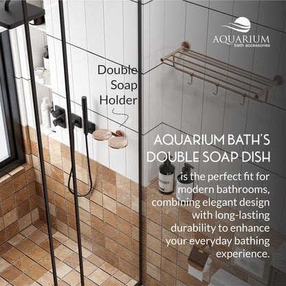 Double Soap Holder | Ruby Series