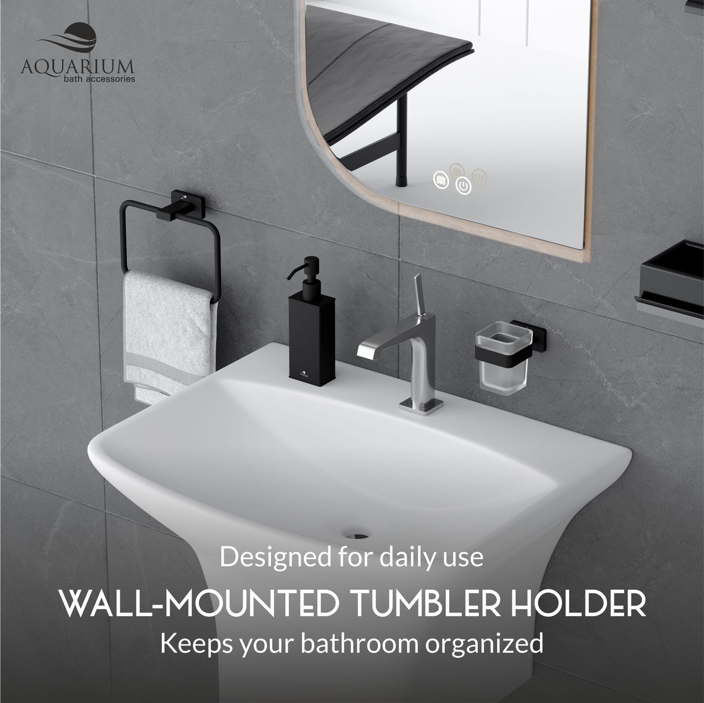 Tumble Holder | Glass | Silk Series