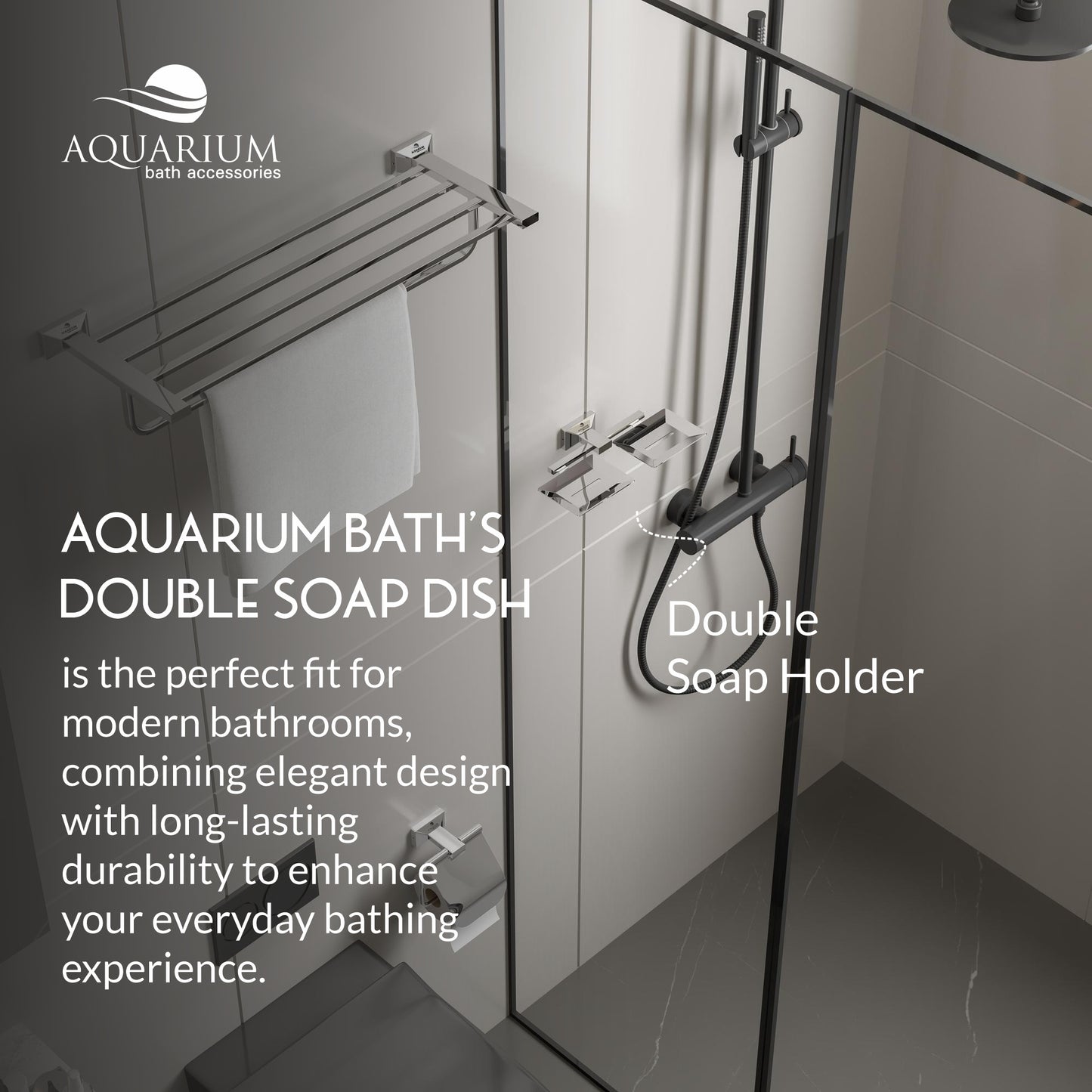 Double Soap Holder | Brill Series