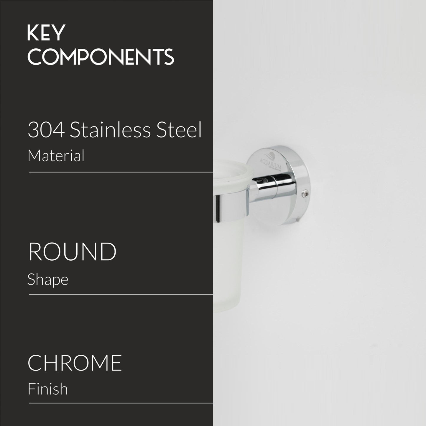 Tumble Holder | Glass | Ruby Series