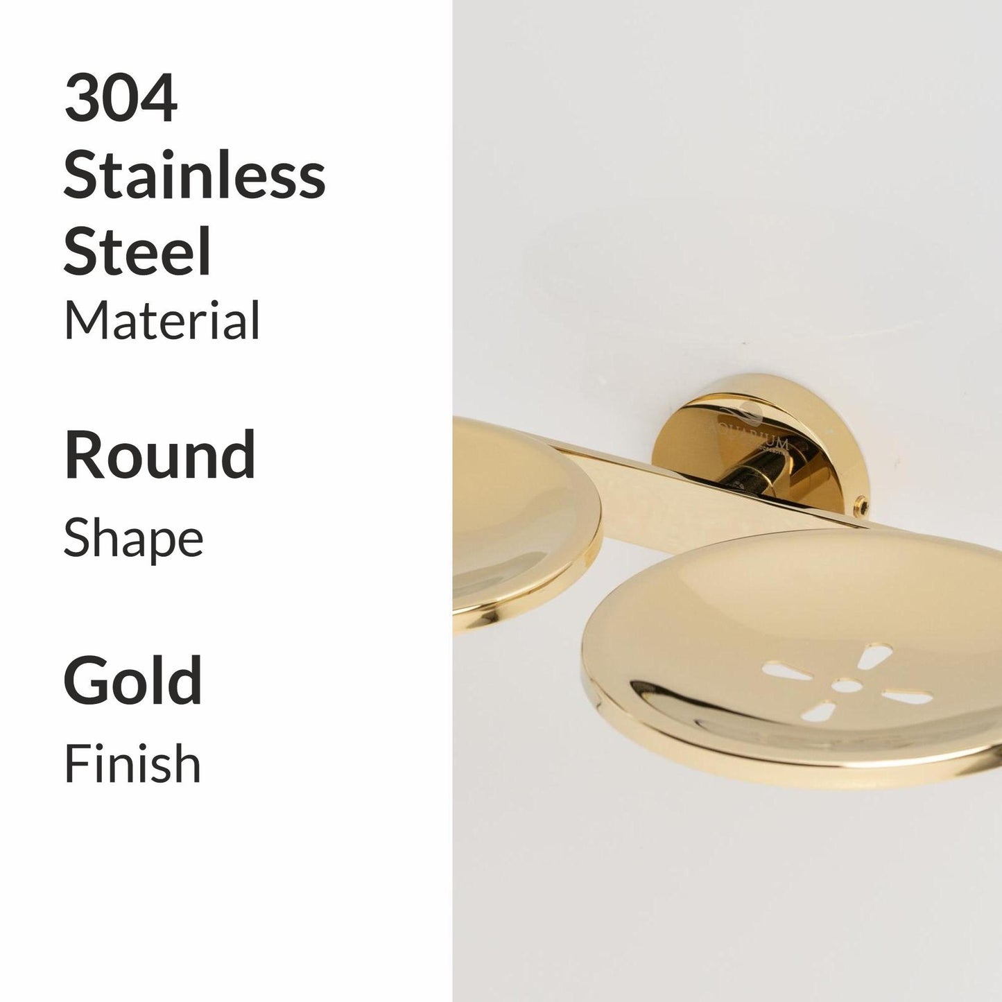 Double Soap Holder | Ruby Series