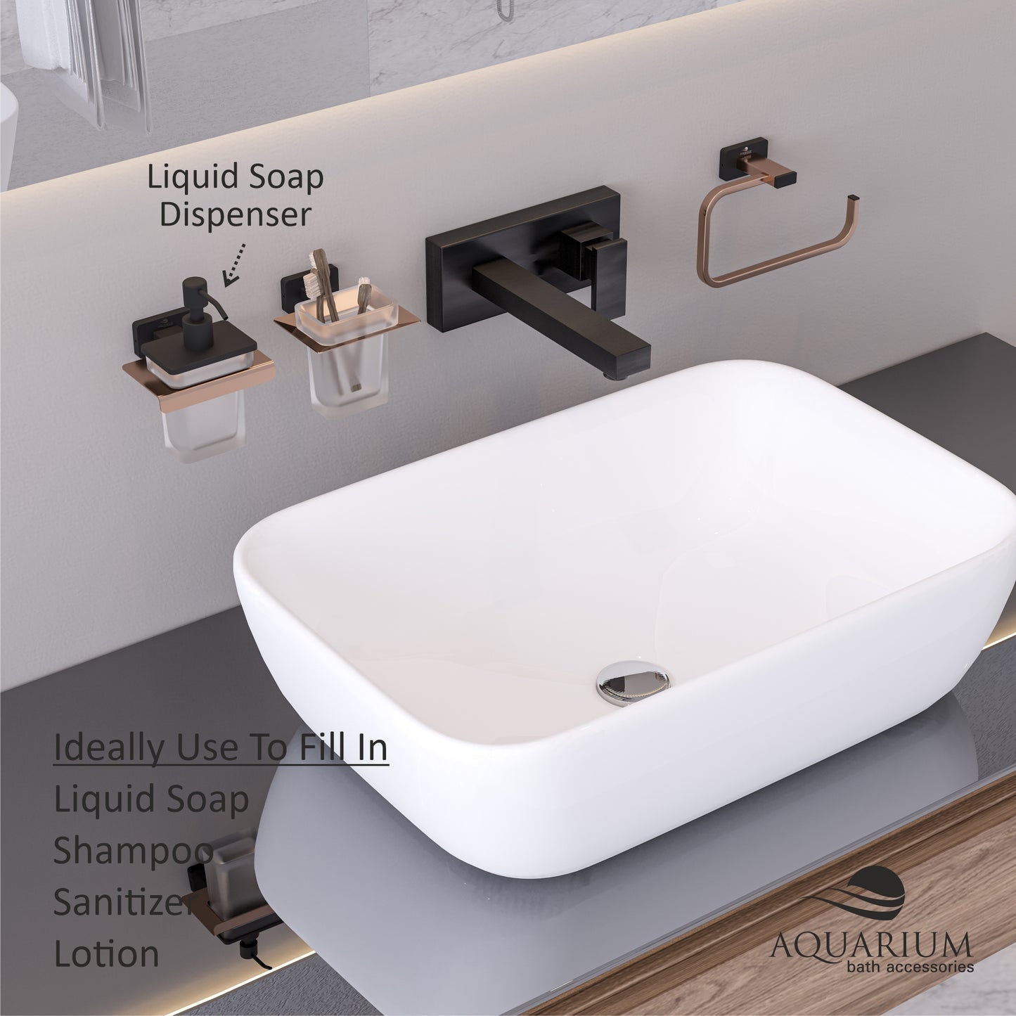 Liquid Soap Dispenser | Silk Series