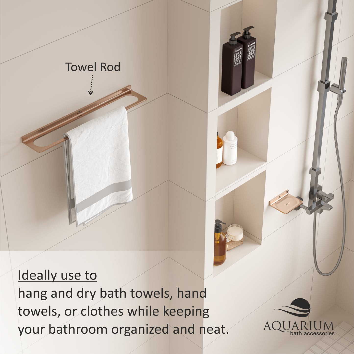 Towel Bar | Salmon Series