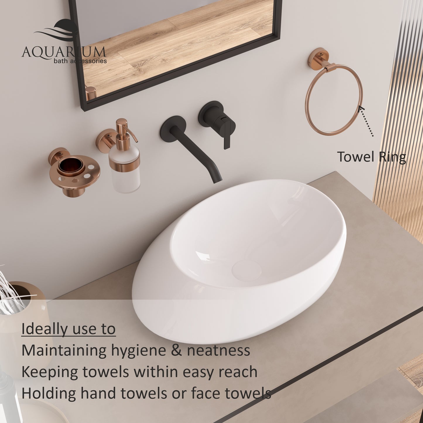 Towel Ring | Ruby Series