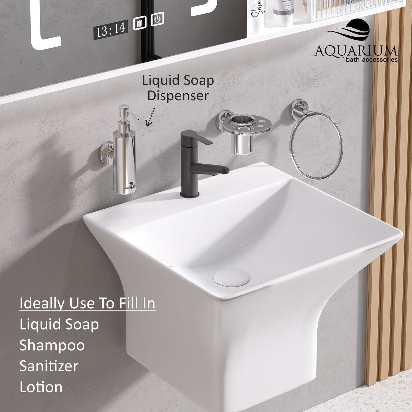 Liquid Soap Dispenser | Round