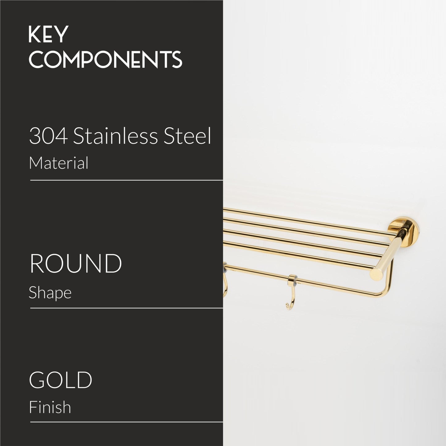 Towel Rack | Ruby Series