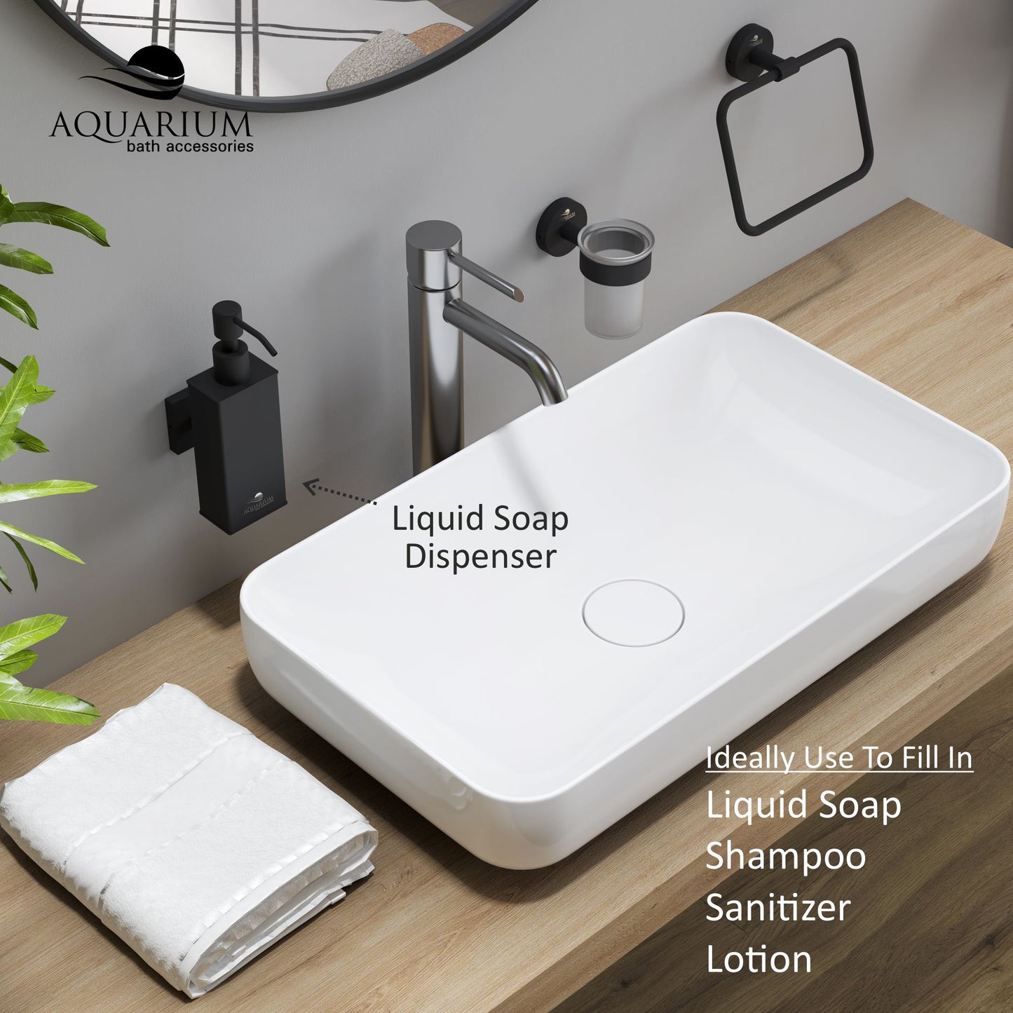 Liquid Soap Dispenser | Square