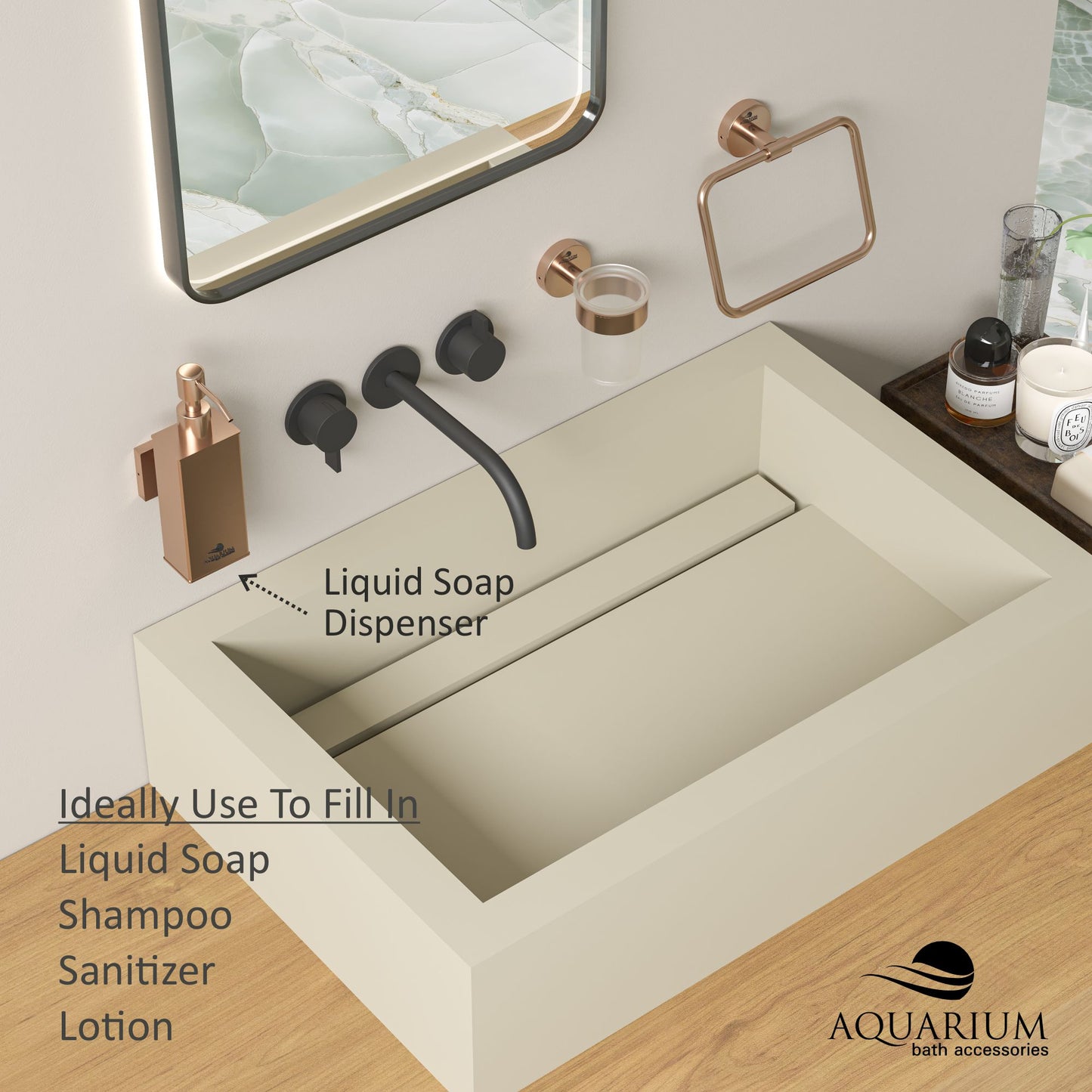Liquid Soap Dispenser | Square