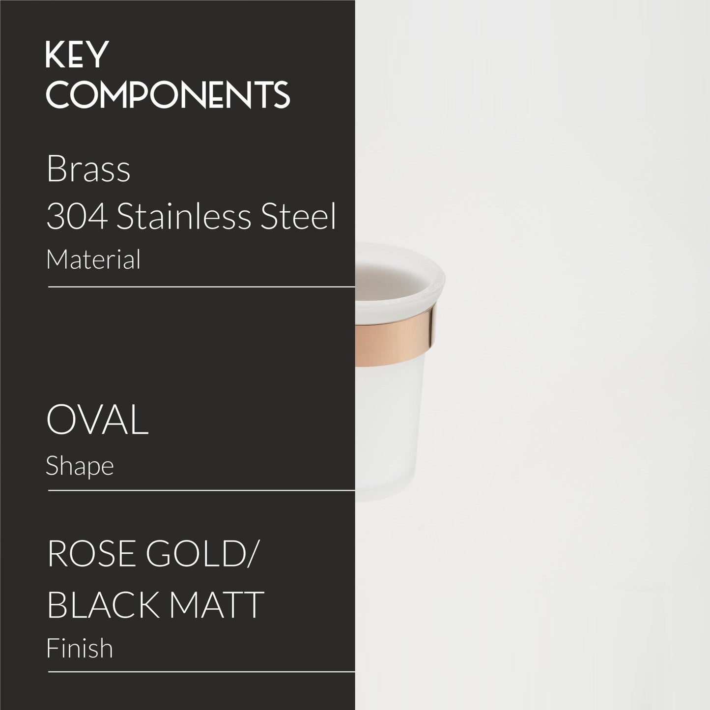 Tumble Holder | Glass | Spot Series