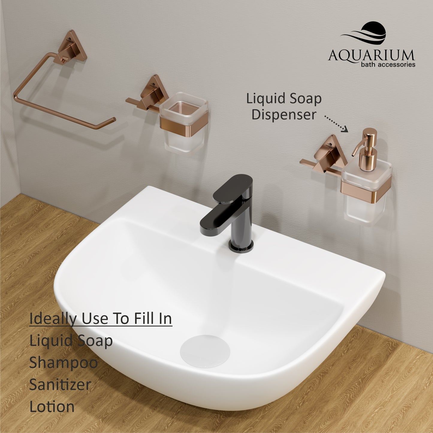 Liquid Soap Dispenser | Rosy Series