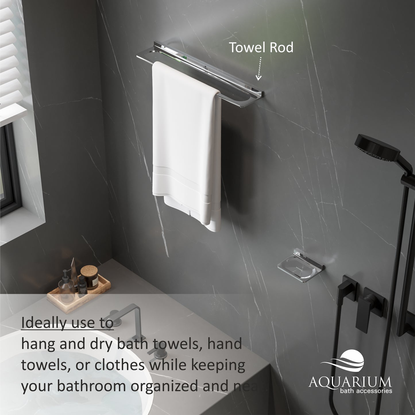 Towel Bar | Salmon Series