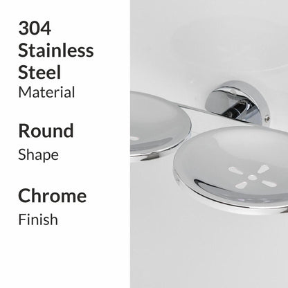 Double Soap Holder | Ruby Series