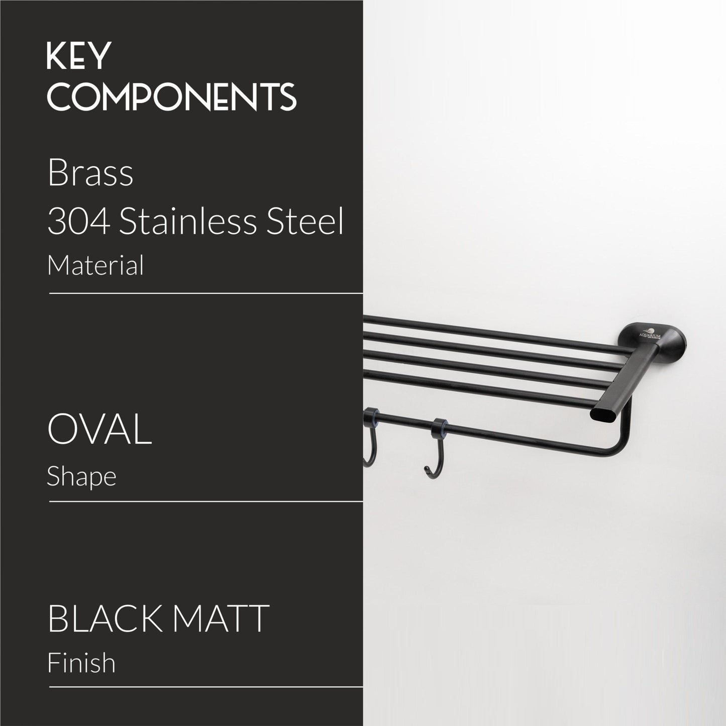 Towel Rack With Hook | Spot Series