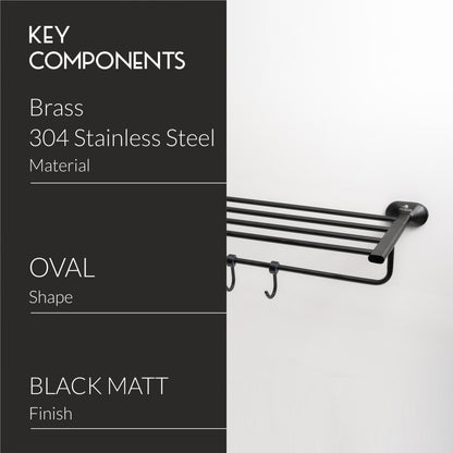 Towel Rack With Hook | Spot Series