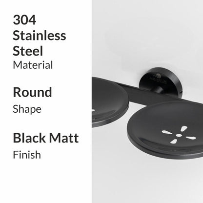 Double Soap Holder | Ruby Series