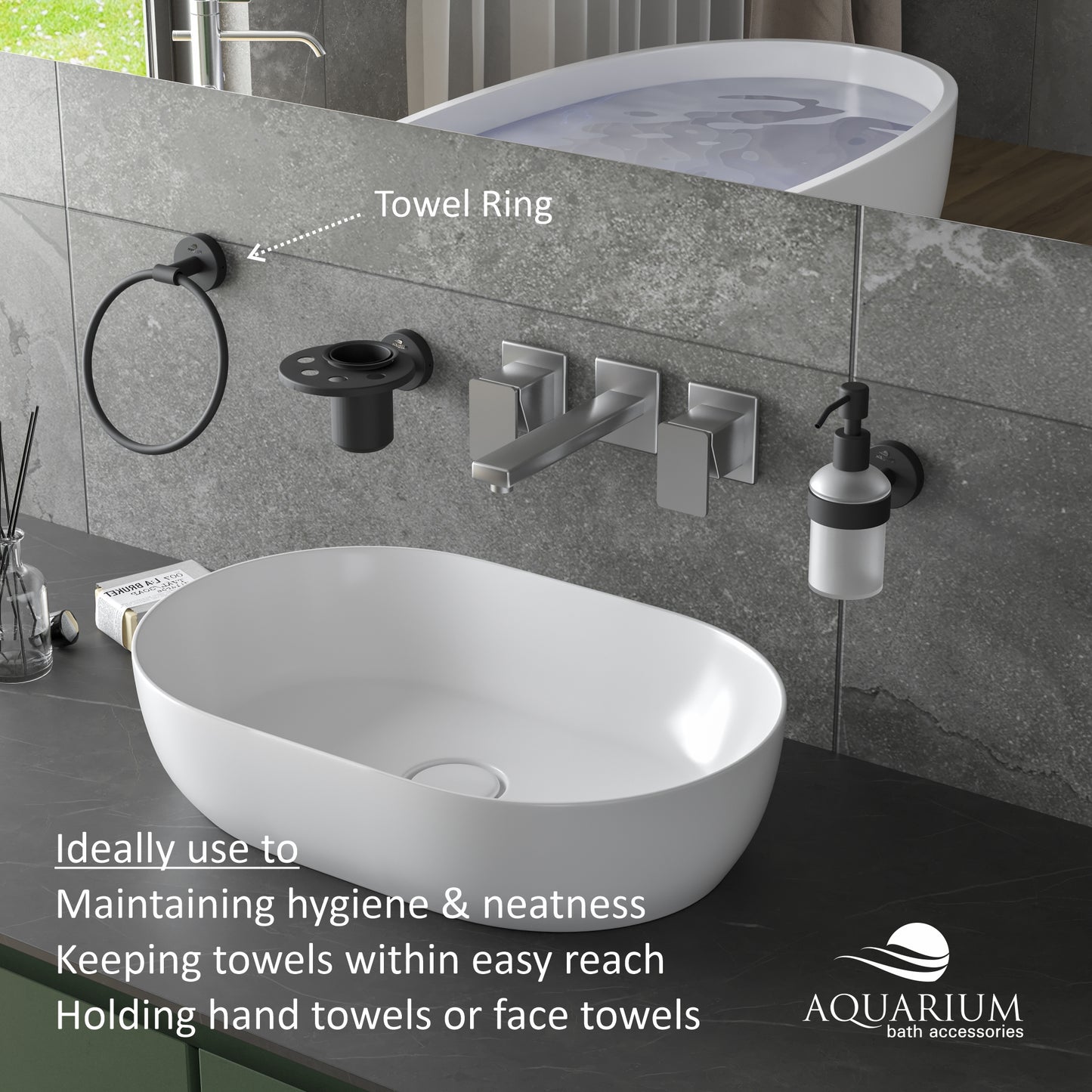 Towel Ring | Ruby Series