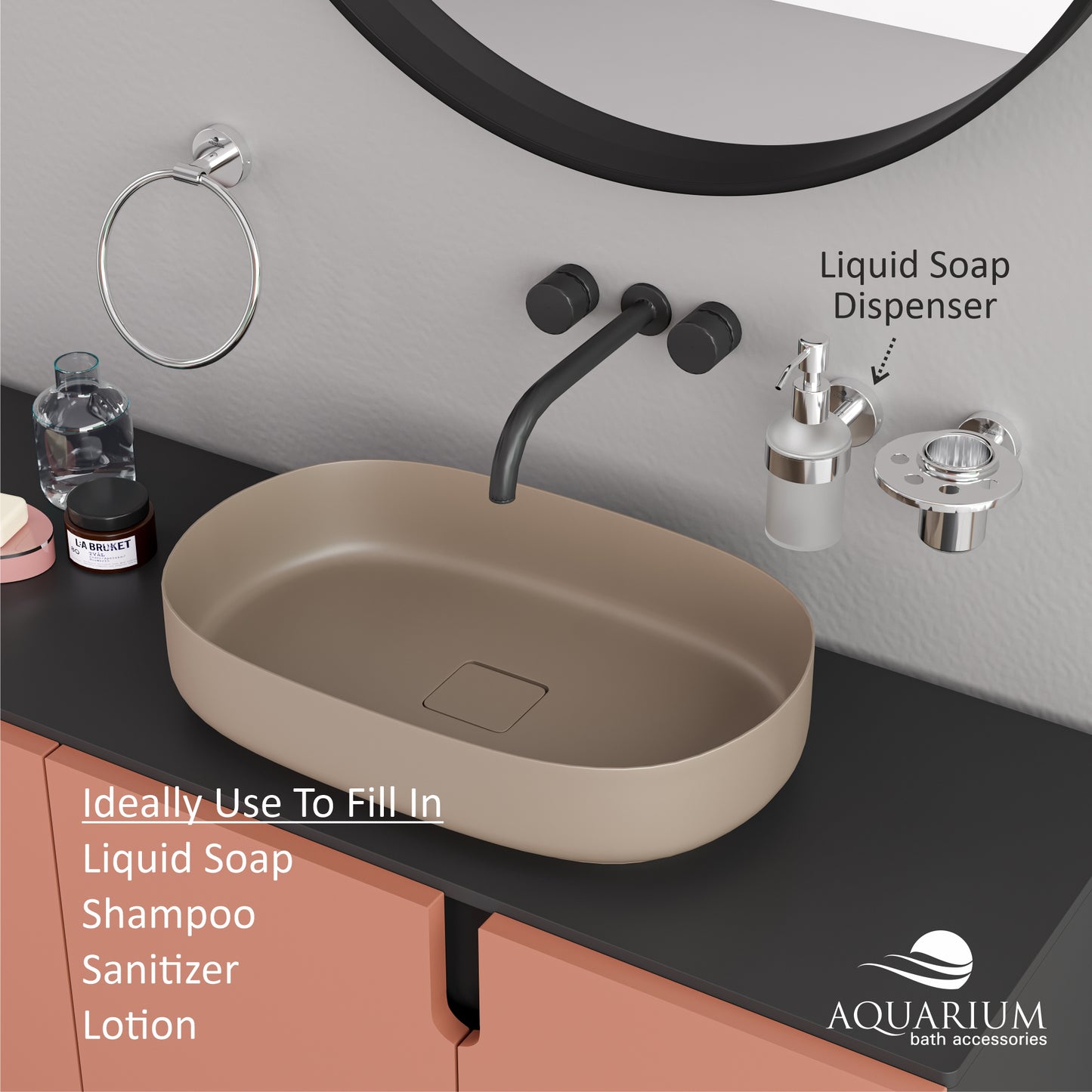 Liquid Soap Dispenser | Ruby Series