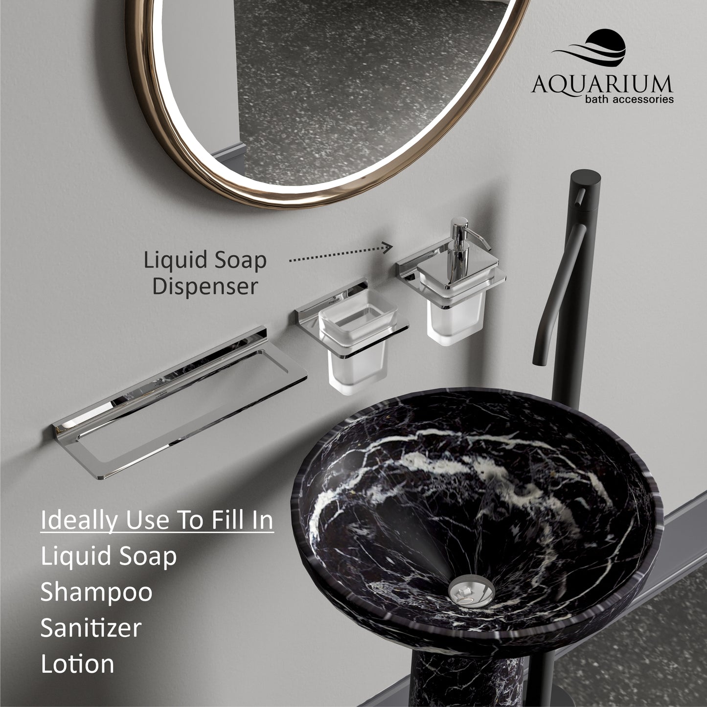 Liquid Soap Dispenser | Salmon Series