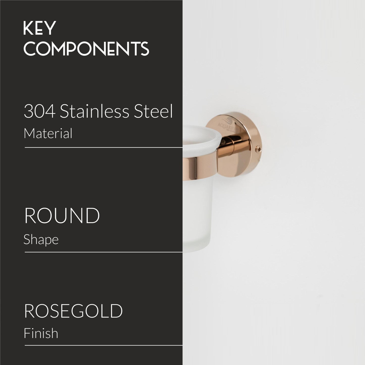 Tumble Holder | Glass | Ruby Series