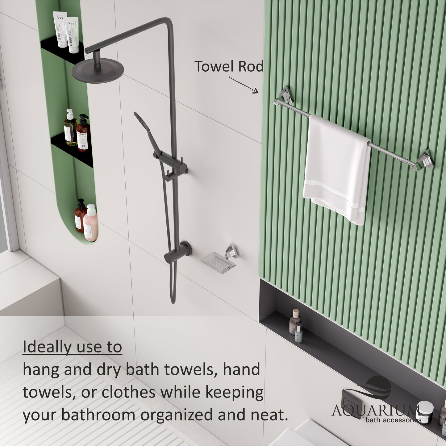 Towel Bar | Rosy Series