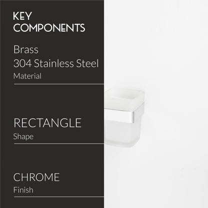 Tumble Holder | Glass | Rosy Series